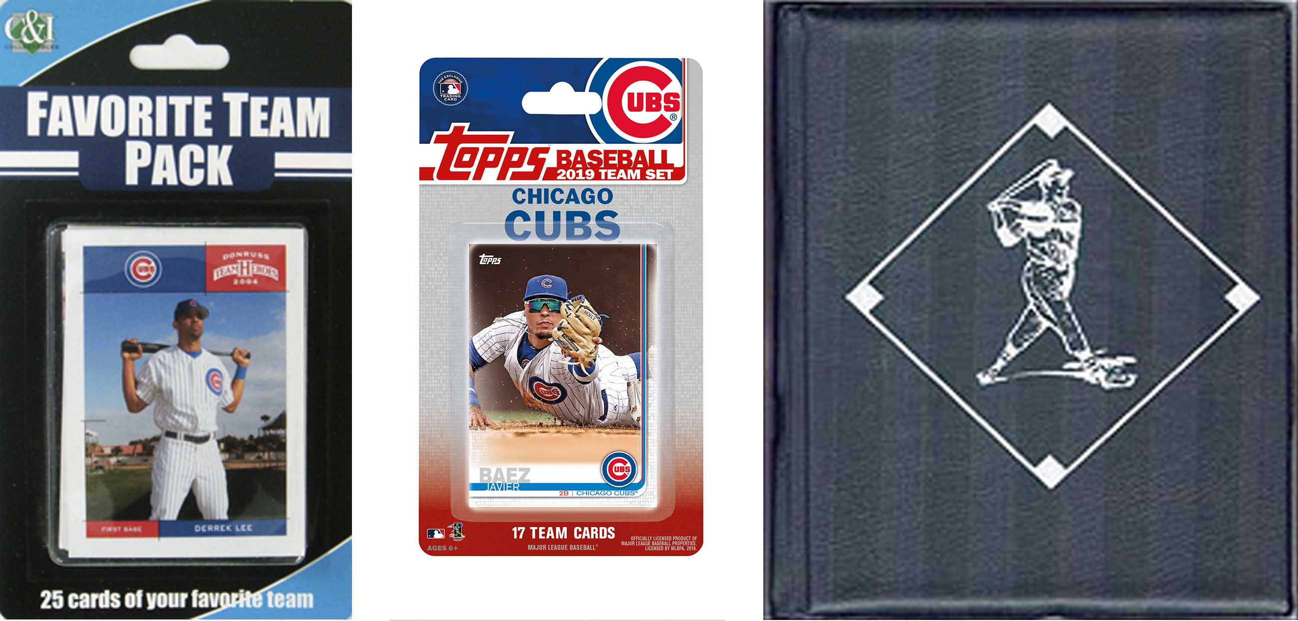 C&I Collectables 2019CUBSTSC MLB Chicago Cubs Licensed 2019 Topps Team Set & Favorite Player Trading Cards Plus Storage Album -  Williams & Son Saw & Supply