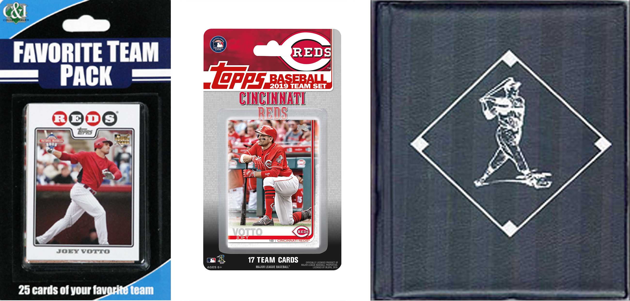 C&I Collectables 2019REDSTSC MLB Cincinnati Reds Licensed 2019 Topps Team Set & Favorite Player Trading Cards Plus Storage Album -  Williams & Son Saw & Supply