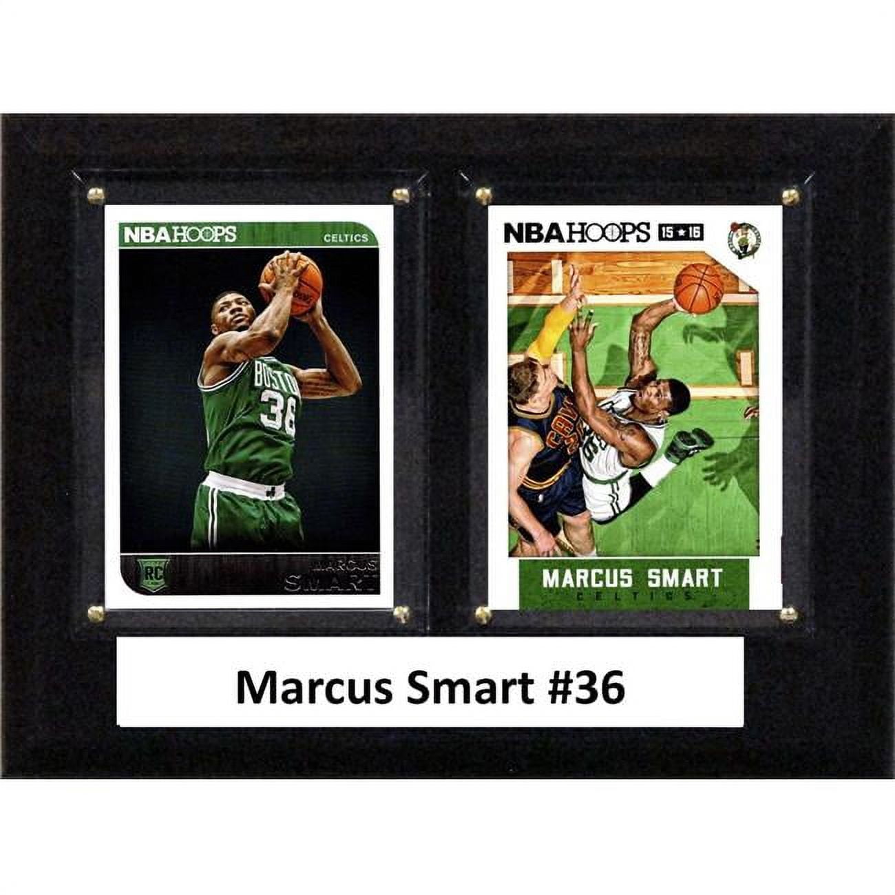 Picture of C&I Collectables 68SMART NBA 6 x 8 in. Marcus Smart Boston Celtics Two Card Plaque