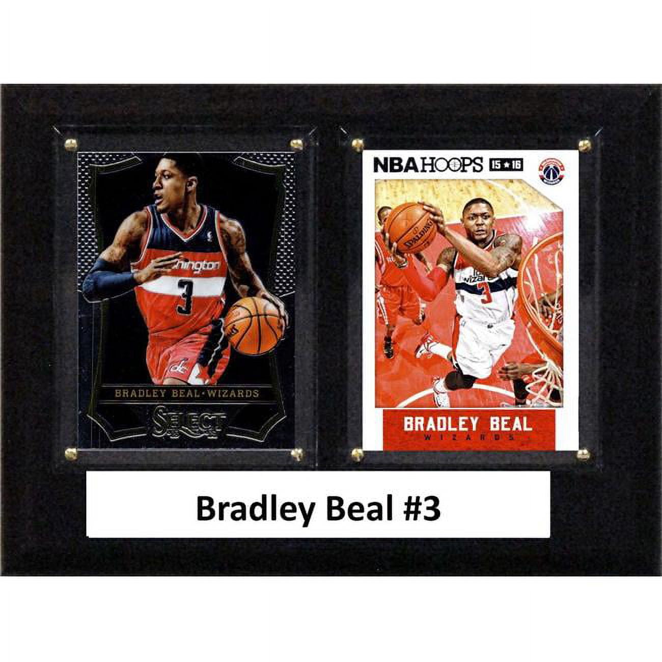 Picture of C&I Collectables 68BEAL NBA 6 x 8 in. Bradley Beal Washington Wizards Two Card Plaque