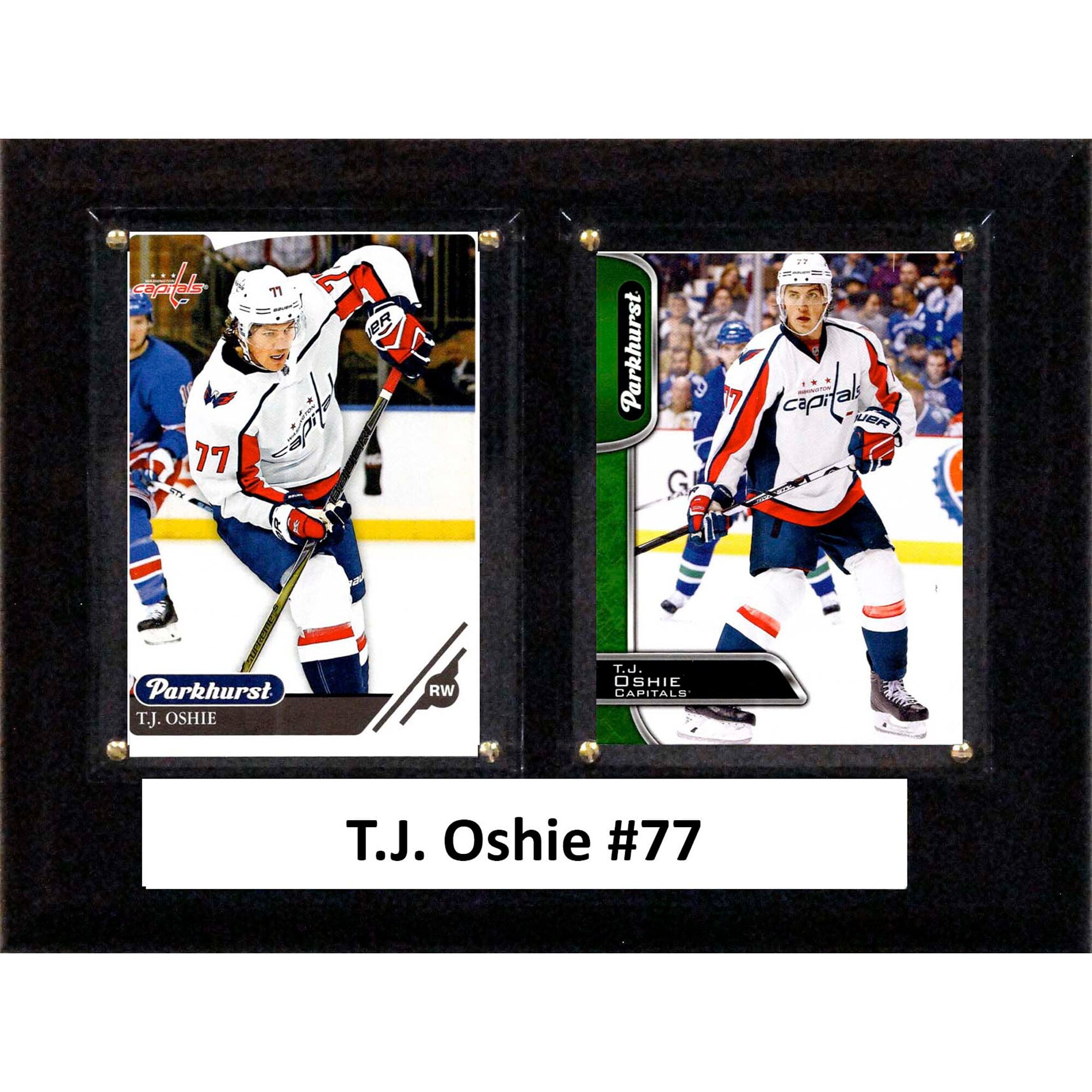 Picture of C&I Collectables 68OSHIE NHL 6 x 8 in.T.J. Oshie Washington Capitals Two Card Plaque