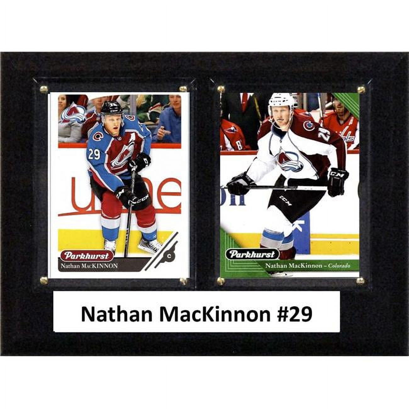 Picture of C&I Collectables 68MACKINNON NHL 6 x 8 in. Nathan MacKinnon Colorado Avalanche Two Card Plaque