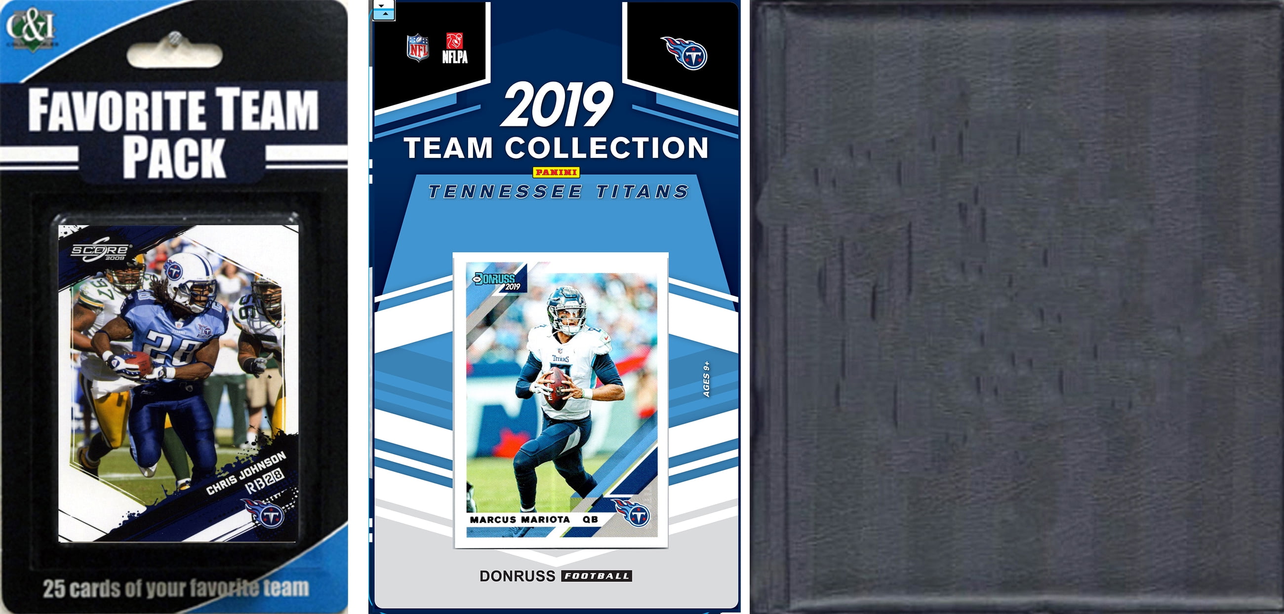 Picture of C&I Collectables 2019TITANSTSC NFL Tennessee Titans Licensed 2019 Score Team Set & Favorite Player Trading Card Pack Plus Storage Album