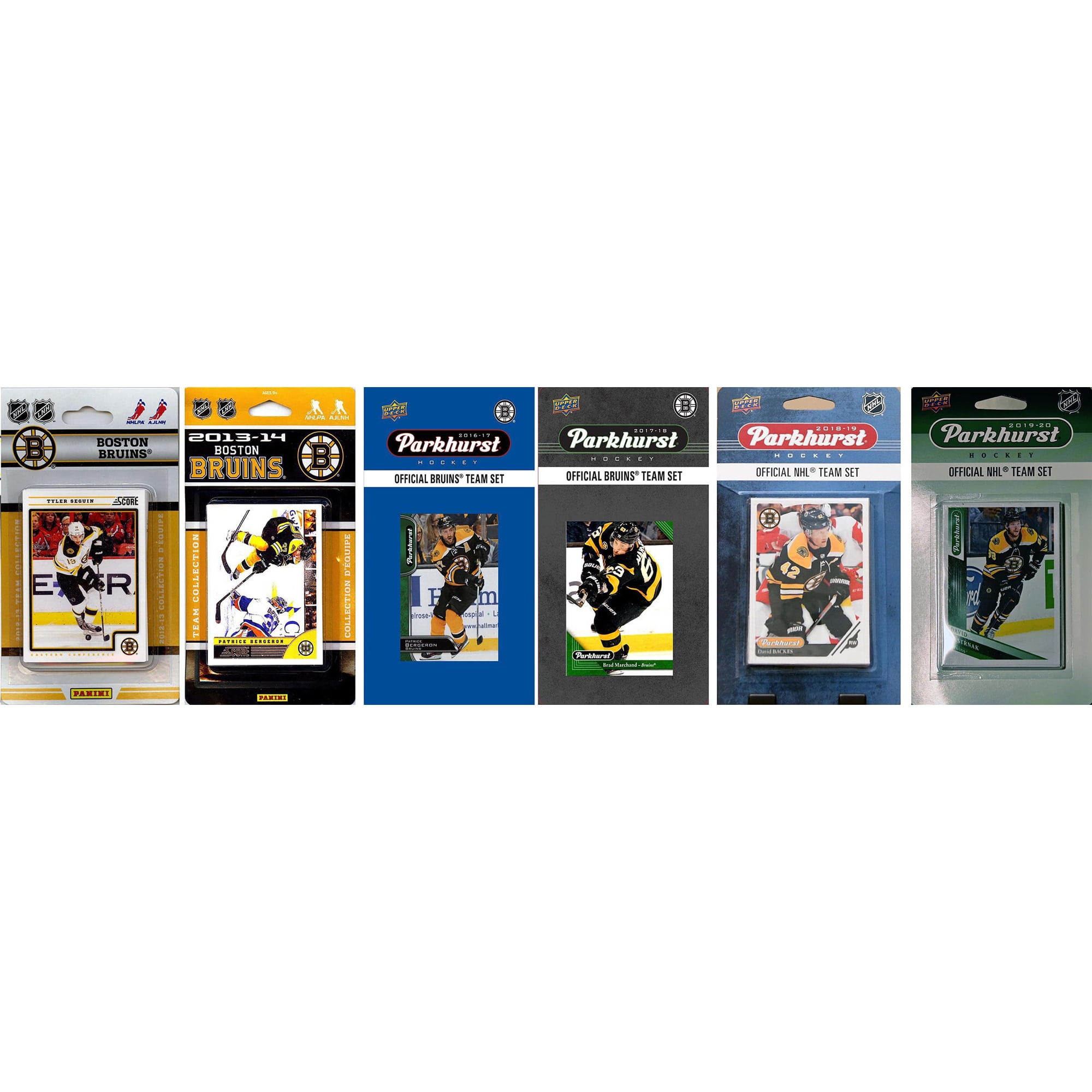 C&I Collectables NHL Boston Bruins Trading Cards, White, One Size