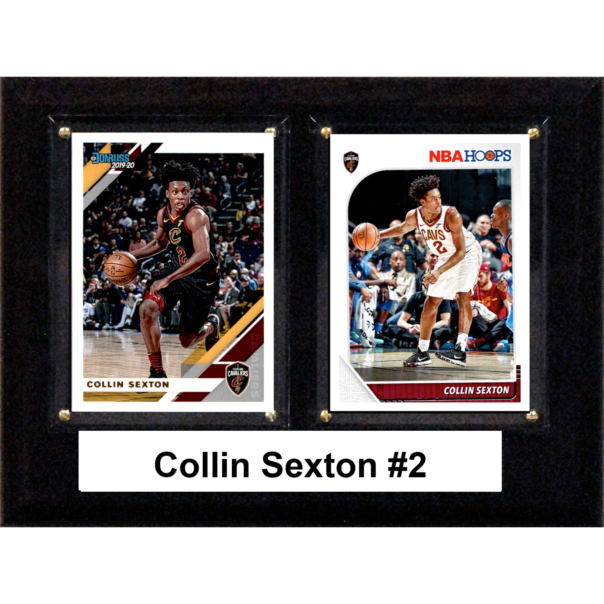 Picture of C&I Collectables 68SEXTON 6 x 8 in. NBA Collin Sexton Cleveland Cavaliers Two Card Plaque