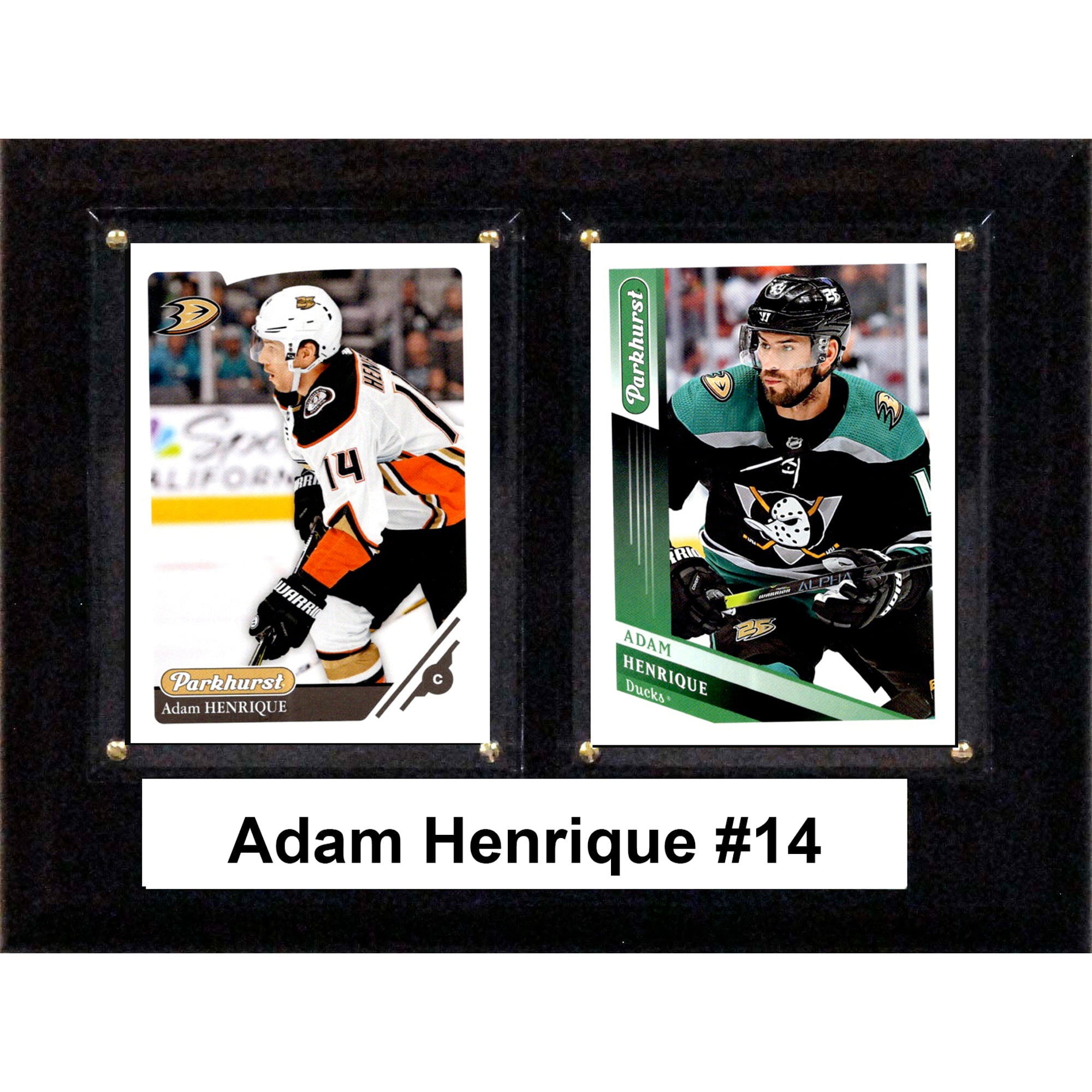 Picture of C&I Collectables 68HENRIQUEAN 6 x 8 in. NHL Adam Henrique Anaheim Ducks Two Card Plaque