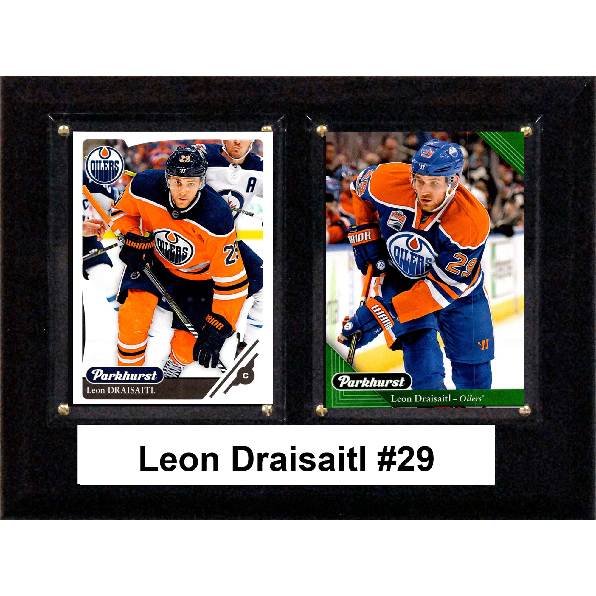 Picture of C&I Collectables 68DRAISAITL 6 x 8 in. NHL Leon Draisaitl Edmonton Oilers Two Card Plaque