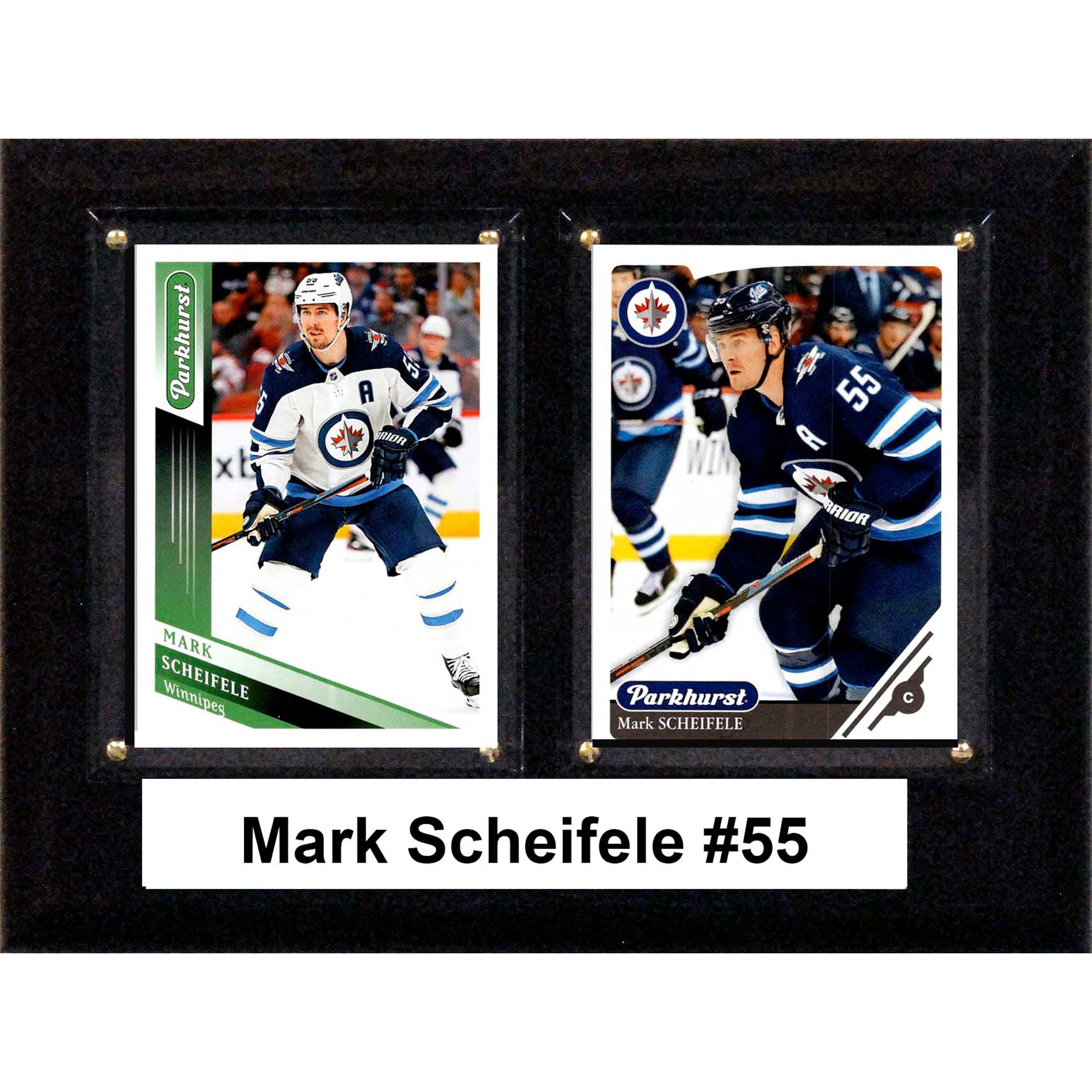 Picture of C&I Collectables 68SCHEIFELE 6 x 8 in. NHL Mark Scheifele Winnipeg Jets Two Card Plaque