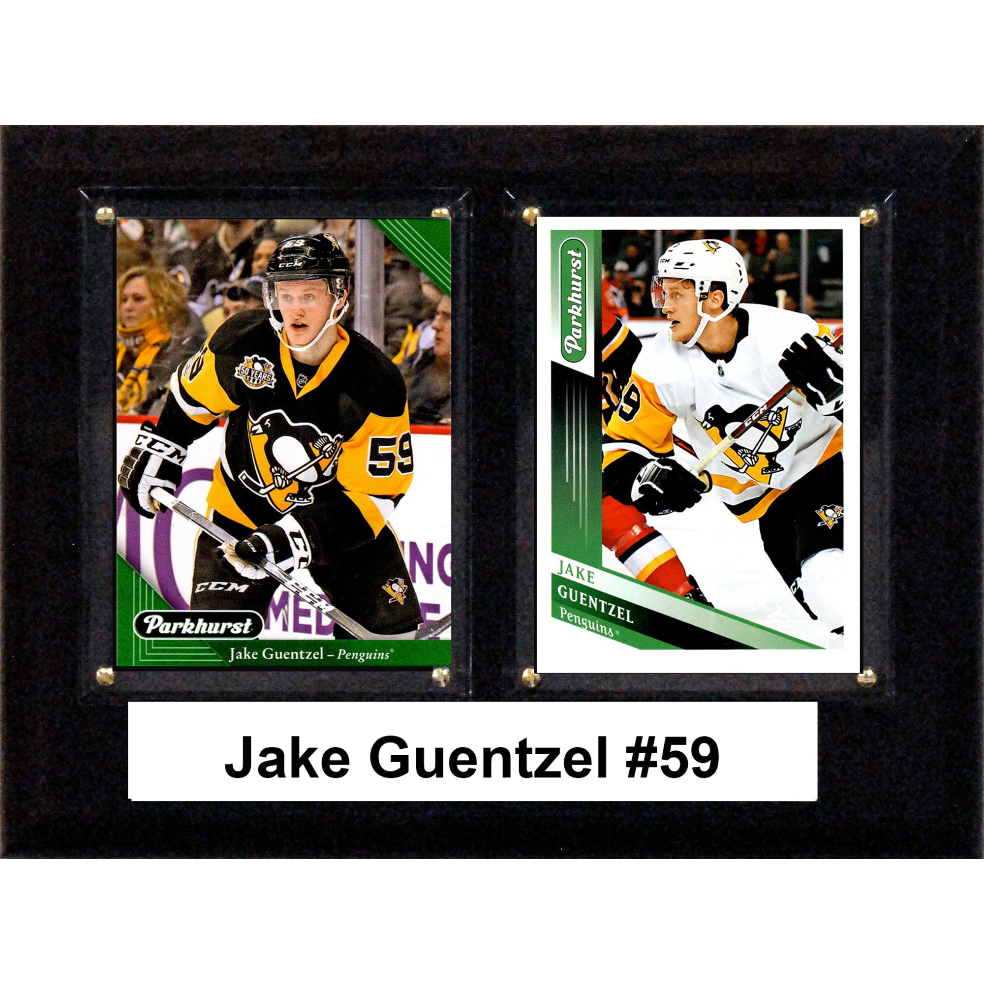 Picture of C&I Collectables 68GUENTZEL 6 x 8 in. NHL Jake Guentzel Pittsburgh Penguins Two Card Plaque