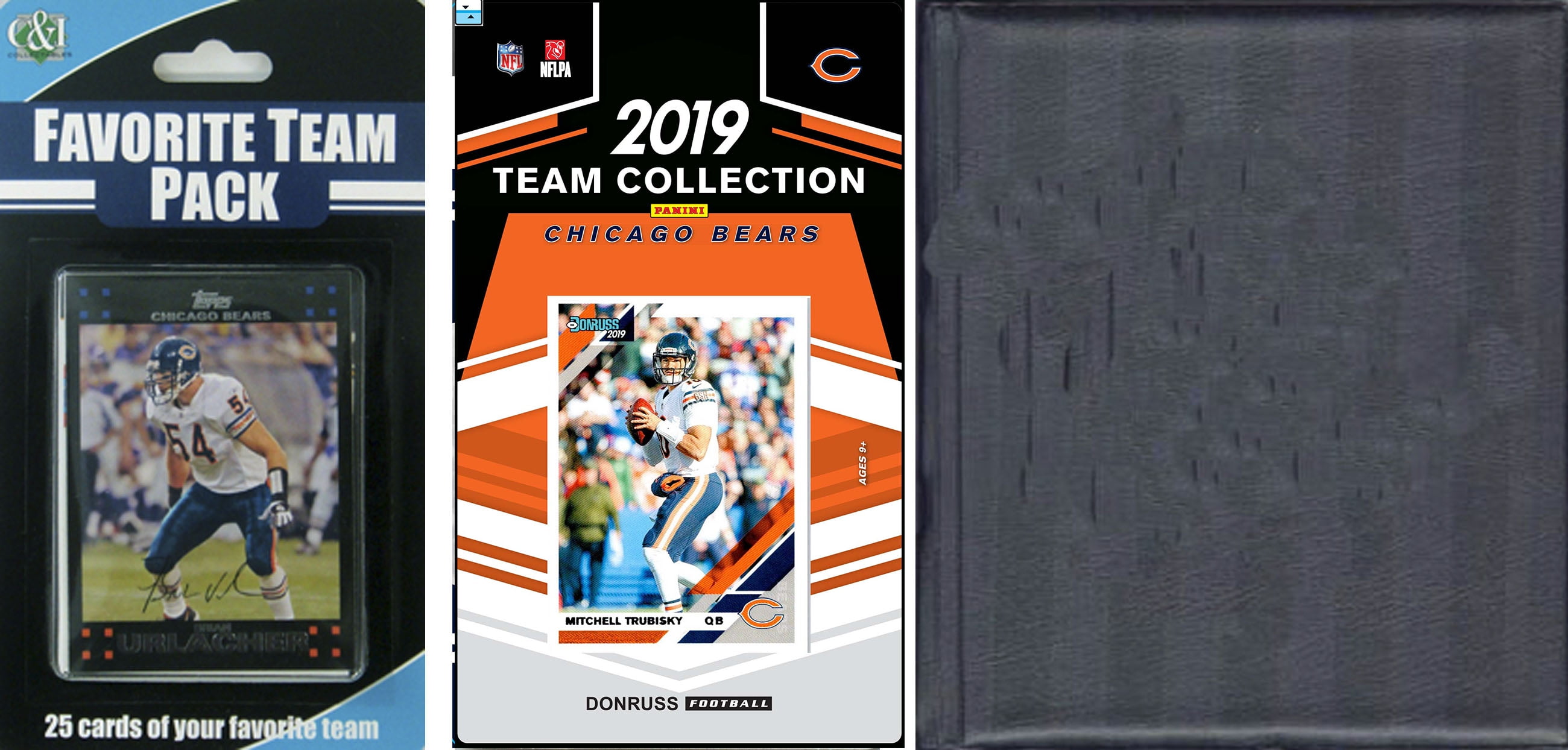Picture of C&I Collectables 2019BEARSTSC NFL Chicago Bears Licensed 2019 Score Team Set & Favorite Player Trading Card Pack Plus Storage Album