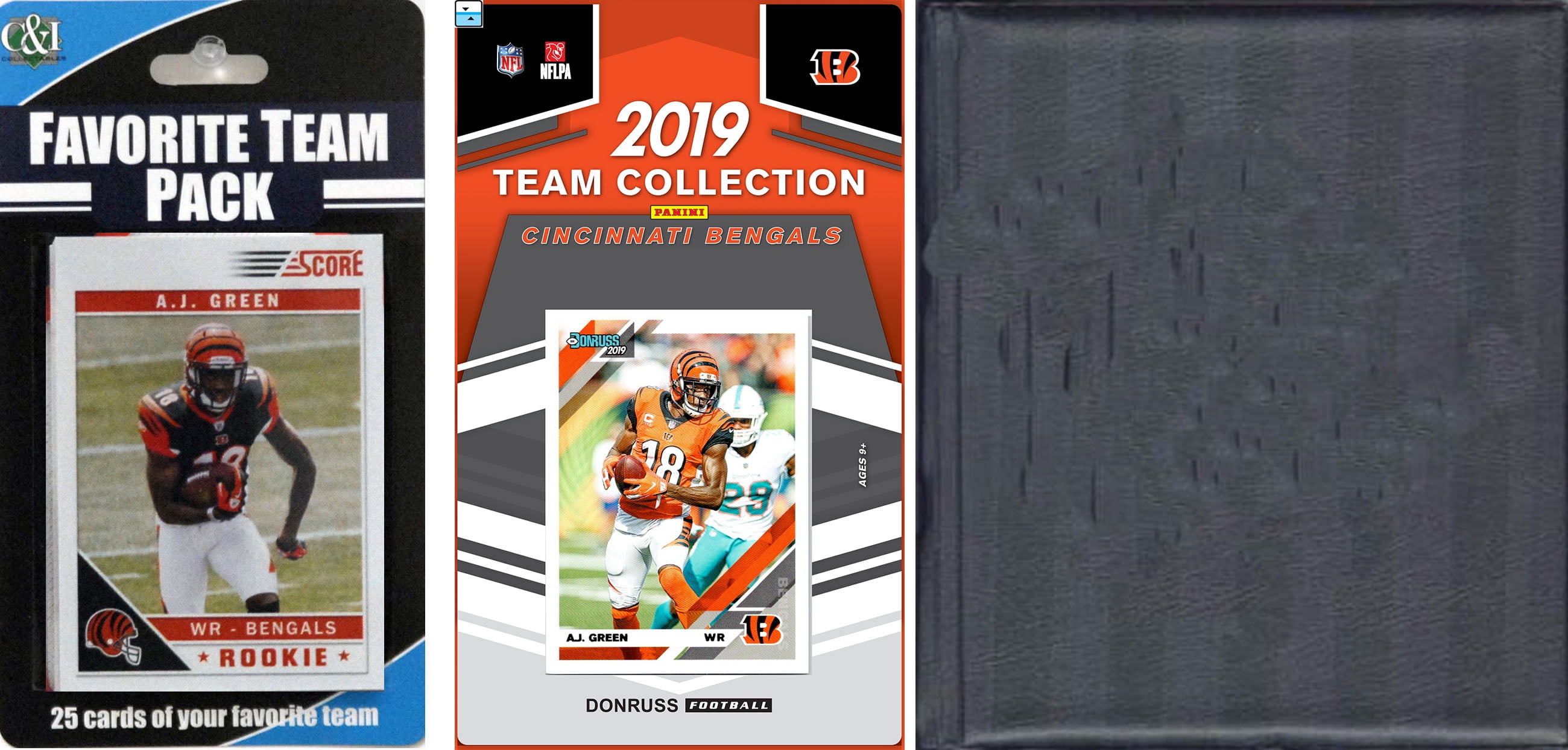 Picture of C&I Collectables 2019BENGALSTSC NFL Cincinnati Bengals Licensed 2019 Score Team Set & Favorite Player Trading Card Pack Plus Storage Album