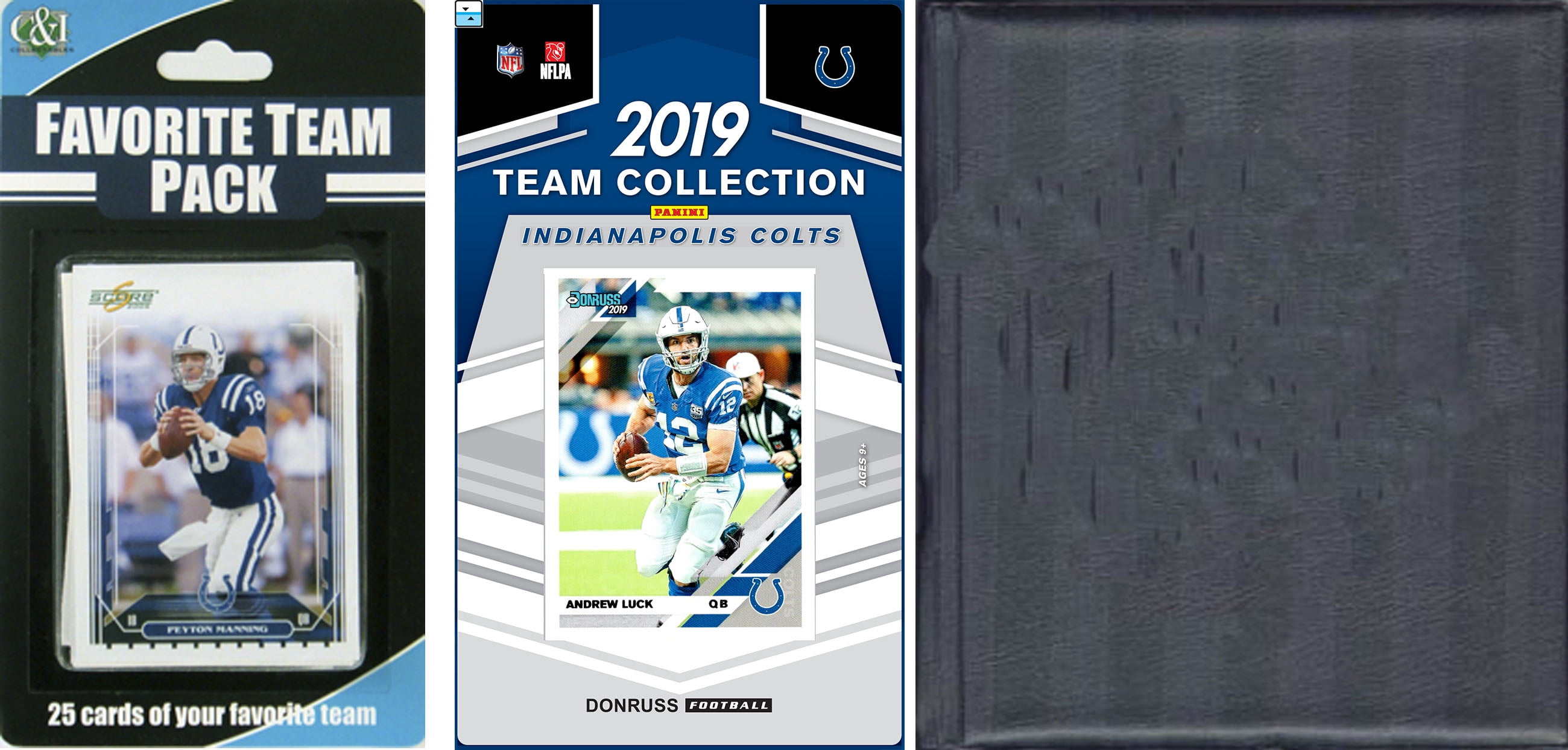 Picture of C&I Collectables 2019COLTSTSC NFL Indianapolis Colts Licensed 2019 Score Team Set & Favorite Player Trading Card Pack Plus Storage Album