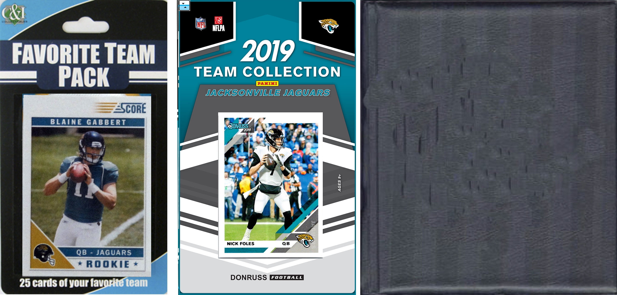 Picture of C&I Collectables 2019JAGSTSC NFL Jacksonville Jaguars Licensed 2019 Score Team Set & Favorite Player Trading Card Pack Plus Storage Album