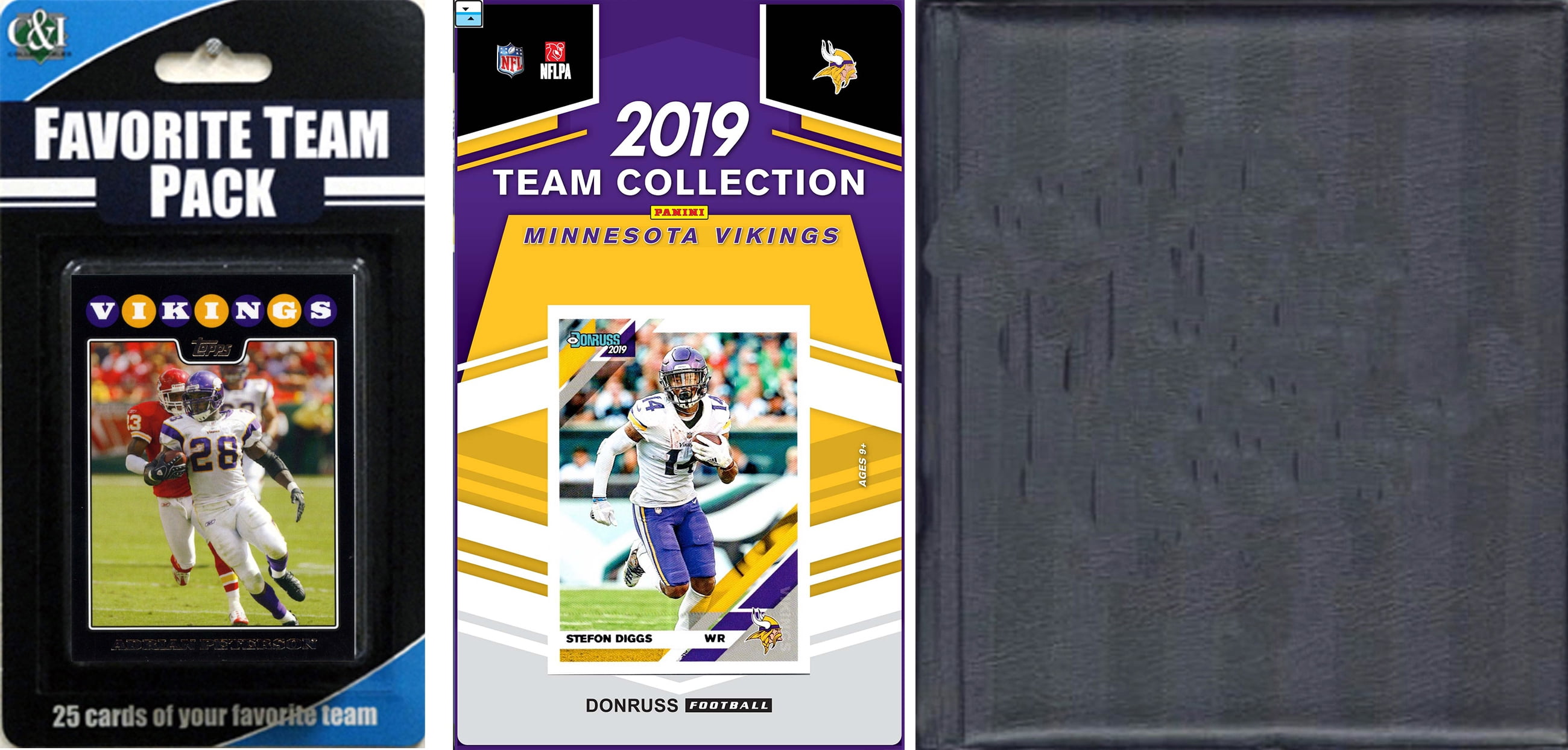 Picture of C&I Collectables 2019VIKINGSTSC NFL Minnesota Vikings Licensed 2019 Score Team Set & Favorite Player Trading Card Pack Plus Storage Album