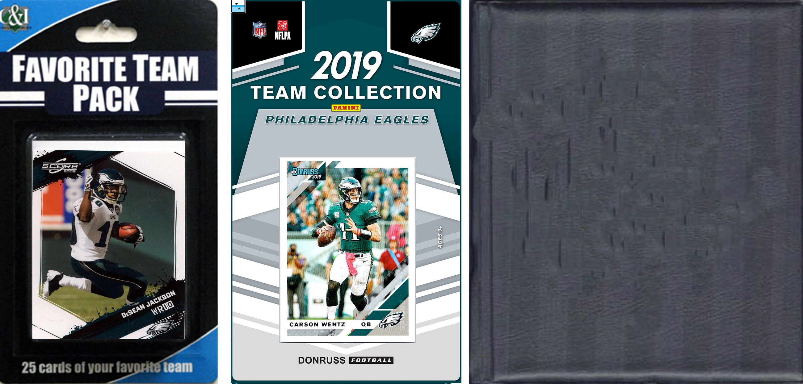 Picture of C&I Collectables 2019EAGLESTSC NFL Philadelphia Eagles Licensed 2019 Score Team Set & Favorite Player Trading Card Pack Plus Storage Album