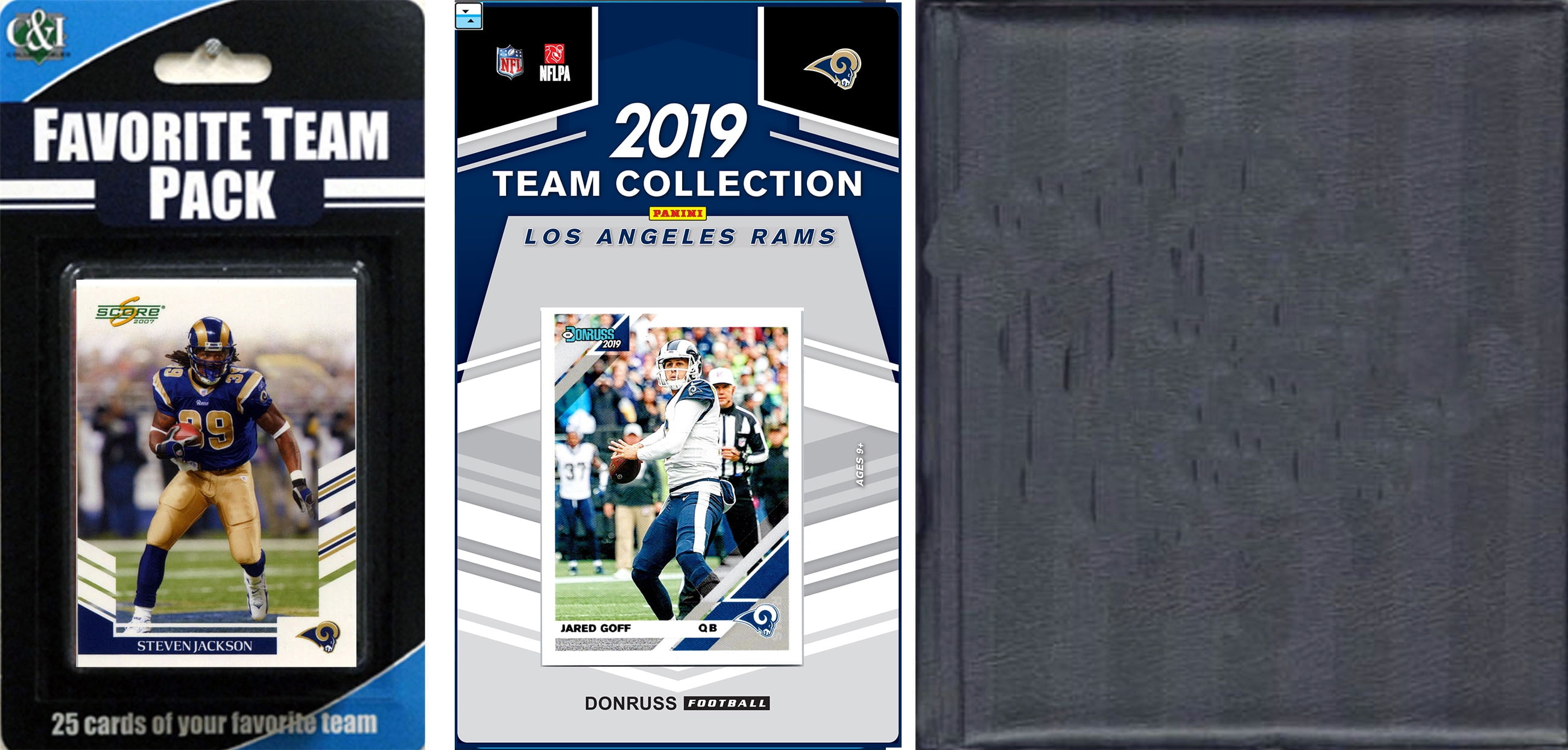Picture of C&I Collectables 2019RAMSNTSC NFL Los Angeles Rams Licensed 2019 Score Team Set & Favorite Player Trading Card Pack Plus Storage Album