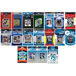 Picture of C & I Collectables LIONS1820TS NFL Detroit Lions 18 Different Licensed Trading Card Team Sets