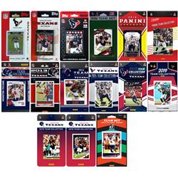 Picture of C & I Collectables TEXANS1520TS NFL Houston Texans 15 Different Licensed Trading Card Team Sets
