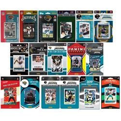Picture of C & I Collectables JAGUARS1720TS NFL Jacksonville Jaguars 17 Different Licensed Trading Card Team Sets