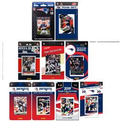 Picture of C & I Collectables PATRIOTS920TS NFL New England Patriots 9 Different Licensed Trading Card Team Sets