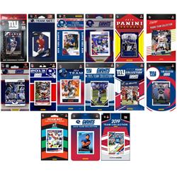 Picture of C & I Collectables NYG1520TS NFL New York Giants 15 Different Licensed Trading Card Team Sets