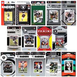 Picture of C & I Collectables RAIDERS1420TS NFL Las Vegas Raiders 14 Different Licensed Trading Card Team Sets