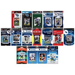 Picture of C & I Collectables TITANS1620TS NFL Tennessee Titans 16 Different Licensed Trading Card Team Sets