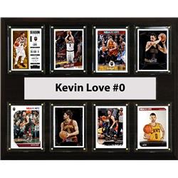Picture of C & I Collectables 1215KLOVE8C 12 x 15 in. NBA Kevin Love Cleveland Cavaliers 8 Card Plaque