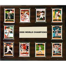 C & I Collectables 1518WS06 15 x 18 in. MLB St. Louis Cardinals 2006 World Series - 10-Card Plaque -  C & I Collectables Inc