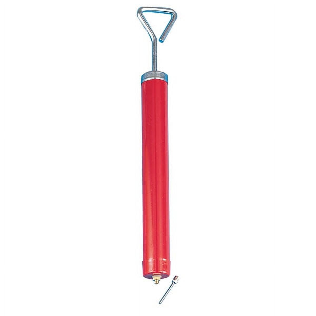 Picture of Champion Sports 13003 10 in.Hand Pump Includes 1 Flating Needle, Red Steel