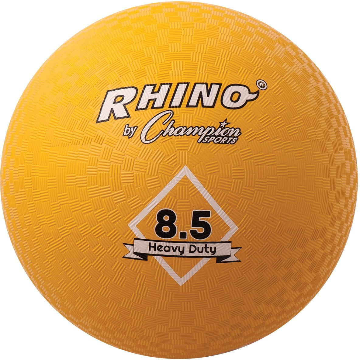 8.5 in. Heavy Duty Playground Ball, Yellow