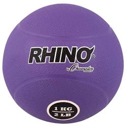 Picture of Champion Sports 16337 1 kg Rubber Medicine Ball, Purple