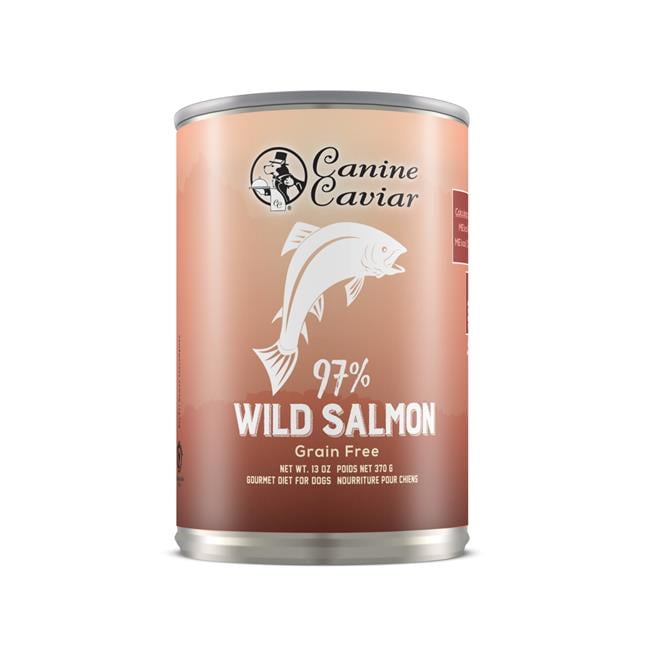 Picture of Canine Caviar 226163 Pet Foods 97 Percent Wild Salmon Canned Diet for Dogs, Twelve Cans & Case - 13 oz Cans