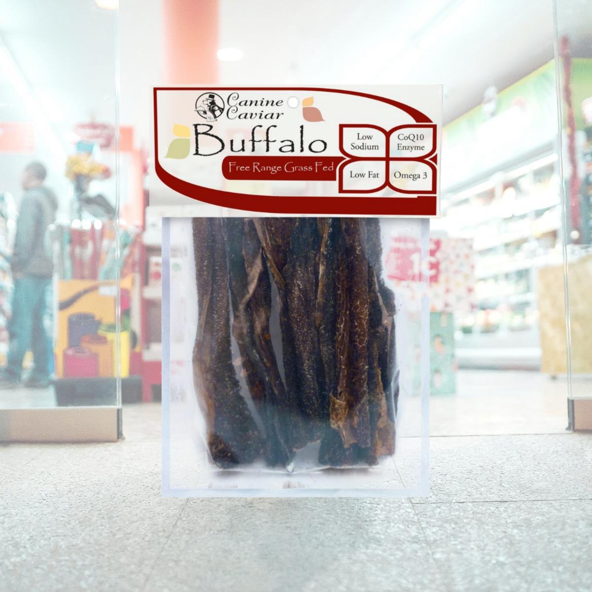 Picture of Canine Caviar 810874 6 in. Vanilla Buffalo Tripe Flat Pet Foods - Pack of 6, 20 Bags Per Case