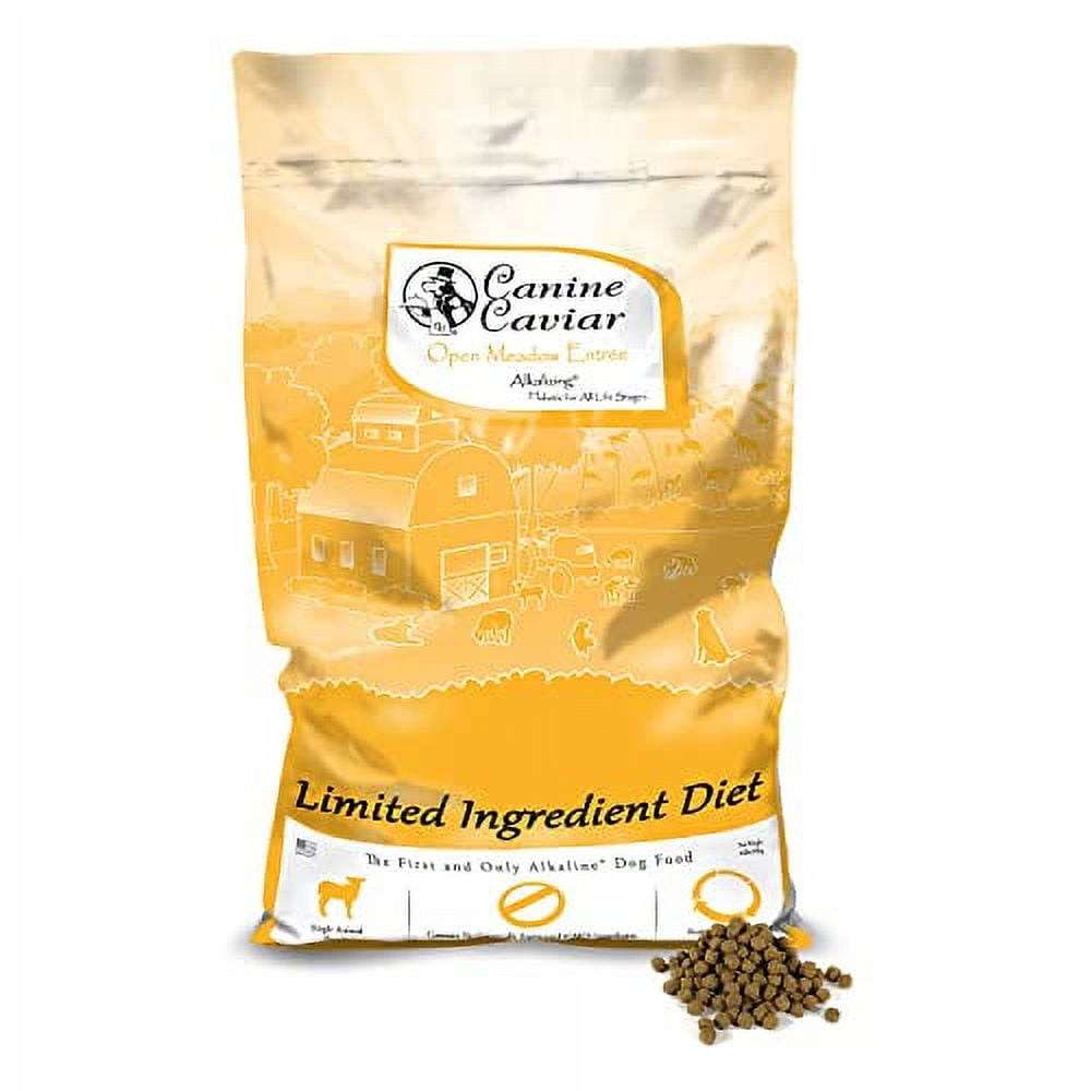 Picture of Canine Caviar 901268 Open Meadow Alkaline Holistic Entre All Life Stages, 4.4 pound - 8 Bags Per Bale