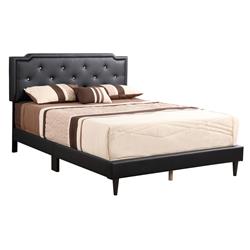 PF-G1119-QB-UP Deb Adjustable Panel Bed, Black - Queen Size -  Passion Furniture