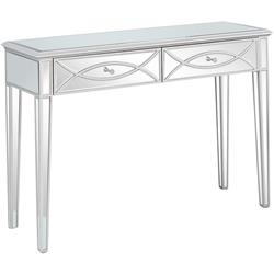 Picture of Camden Isle CI-86436 Helena 48 in. Silver Rectangle Glass Console Table