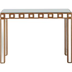 Picture of Camden Isle CI-86509 Orion 43.25 in. Antique Gold Rectangle Glass Console Table