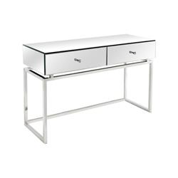 Picture of Camden Isle CI-86539 Addison 47.2 in. Silver Rectangle Glass Console Table