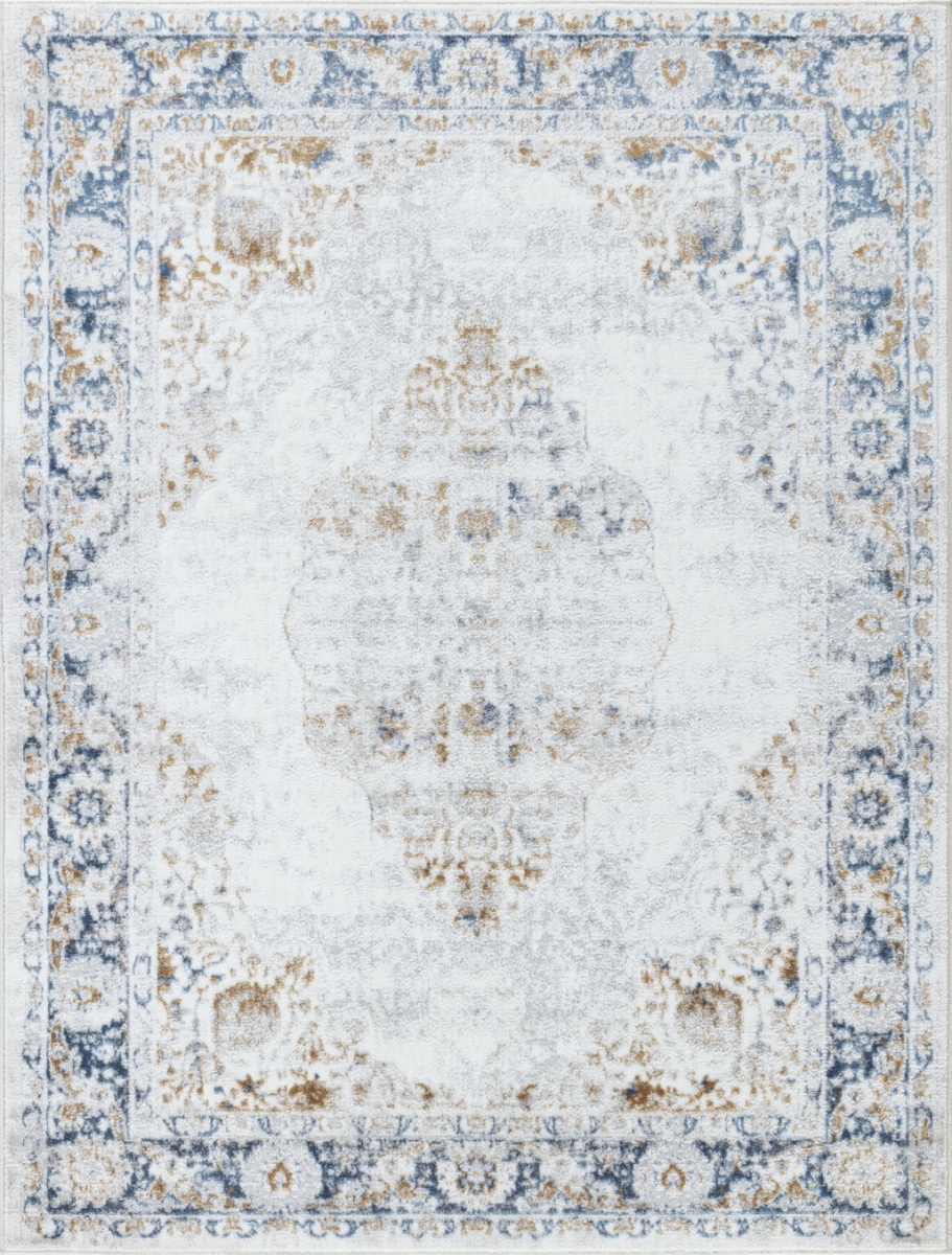 Picture of Conrad Trading CAM8004 5x7 5 ft. 3 x 7 ft. Cambridge Traditional Machine Made Rectangle Rug&#44; Off-White