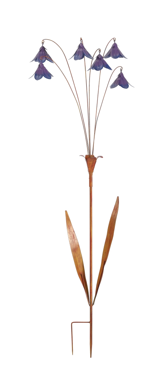 20239 Rustic Metal Flower Stake - Lilac