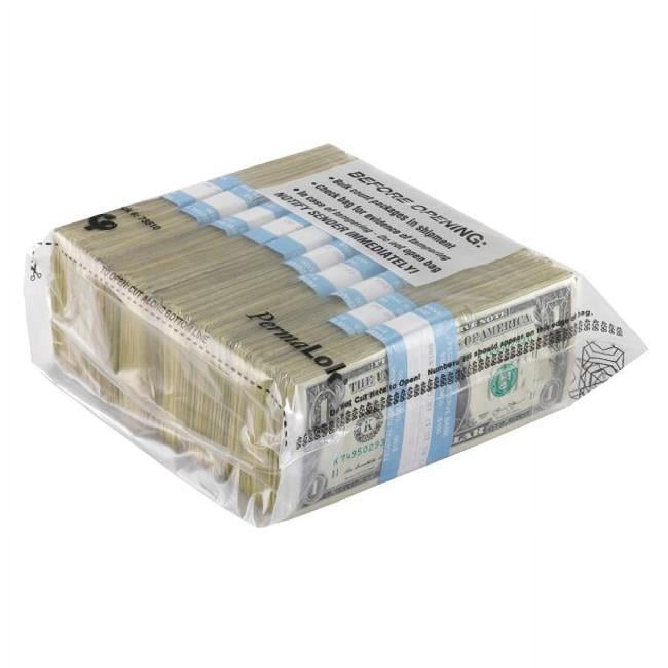 4.5 x 7.75 in. Permalok Bundle Bag, Clear - 1000 Count
