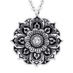 Picture of Controse CN173 1.34 x 1.34 in. Mandala Necklace