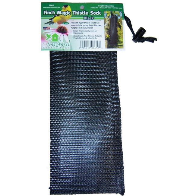 Picture of YF 1650659 11 in. SBE Finch Magic Thistle Sack  Black