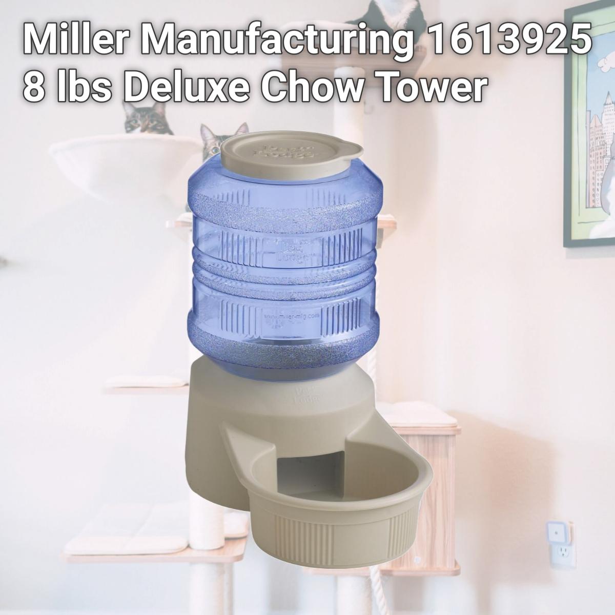 Picture of Miller Manufacturing 1613925 8 lbs Deluxe Chow Tower
