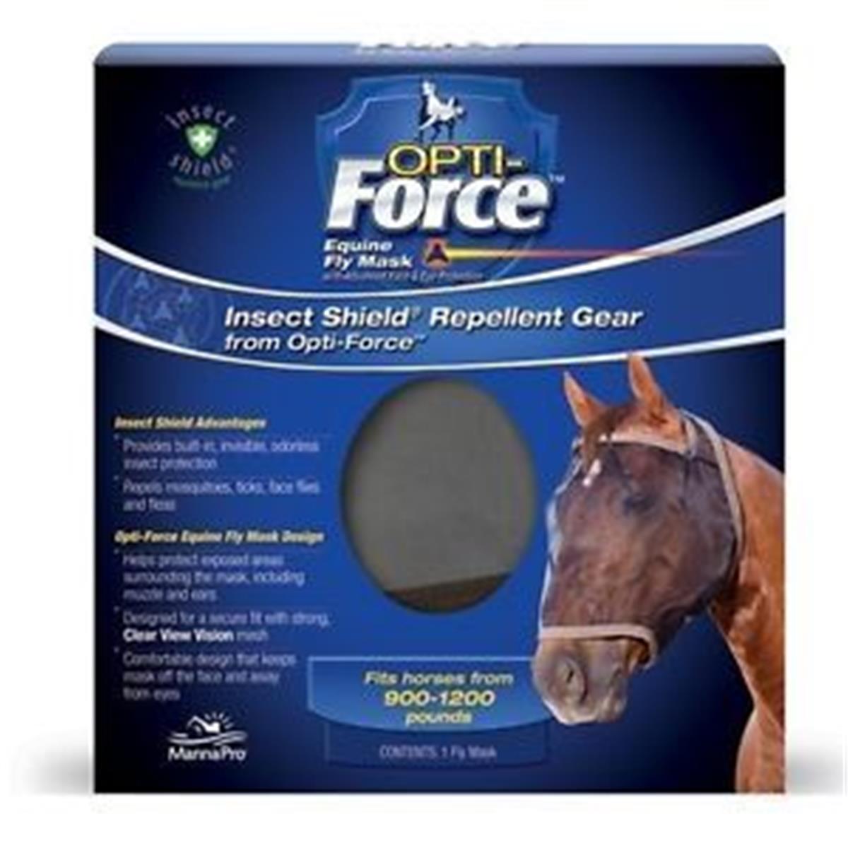 Picture of YF 1500518 Opti-Force Fly Mask - Extra Large