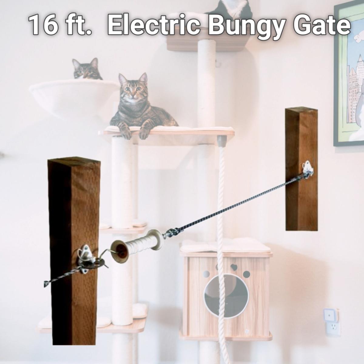 Picture of Powerfields 1382011 16 ft. Powerfields Electric Bungy Gate