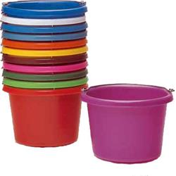 8 qt N400-8 Sapphire Poly Pail Fortiflex