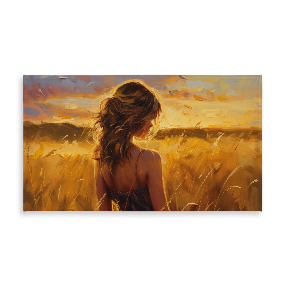 Picture of MWW C1TCLRGELHKNIZ 58 x 102 in. Warm Field Yellow Indoor & Outdoor Tablecloth for Home Decor