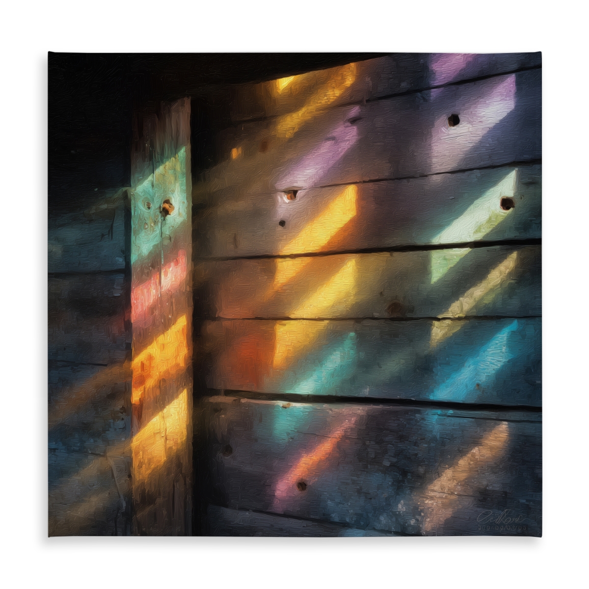 Picture of MWW C1TC5858W1LEKN 58 x 58 in. Rainbow Glint Green Tablecloth - Indoor & Outdoor Home Decor